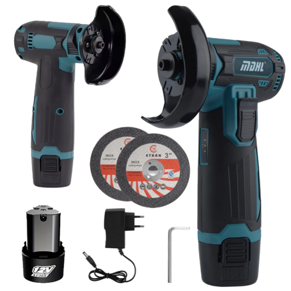 Безчетков ъглошлайф 12V - прецизно рязане и шлайфане 13