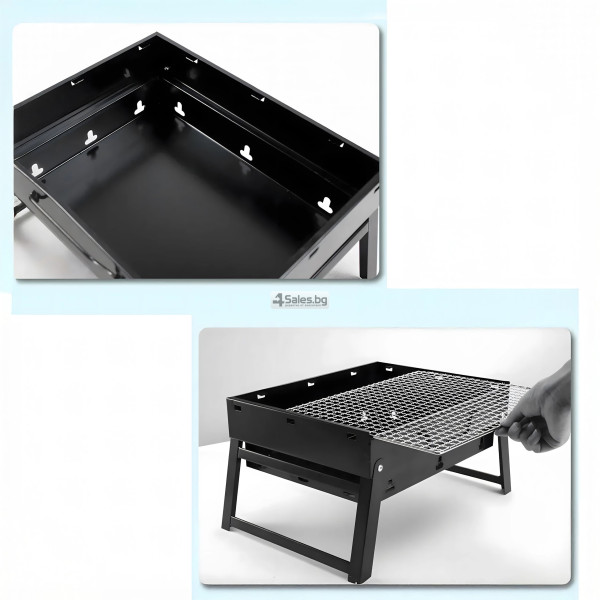 Градинска преносима скара, подходяща за къмпинг, пикник и терасата