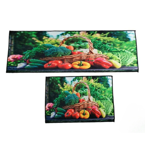 Комплект водоустойчиви постелки за кухня, различни цветове SD288