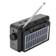 Соларно портативно радио JOC H6108REC-S с Bluetooth, FM радио и MP3 плеър 7