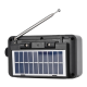 Соларно портативно радио JOC H6108REC-S с Bluetooth, FM радио и MP3 плеър 8