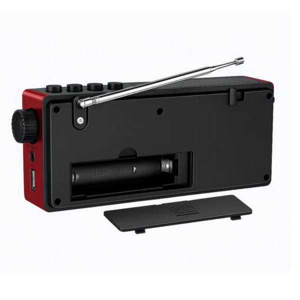 Радио със соларно зареждане JOC-6138REC-S с Bluetooth, мултифункционално и преносимо 6