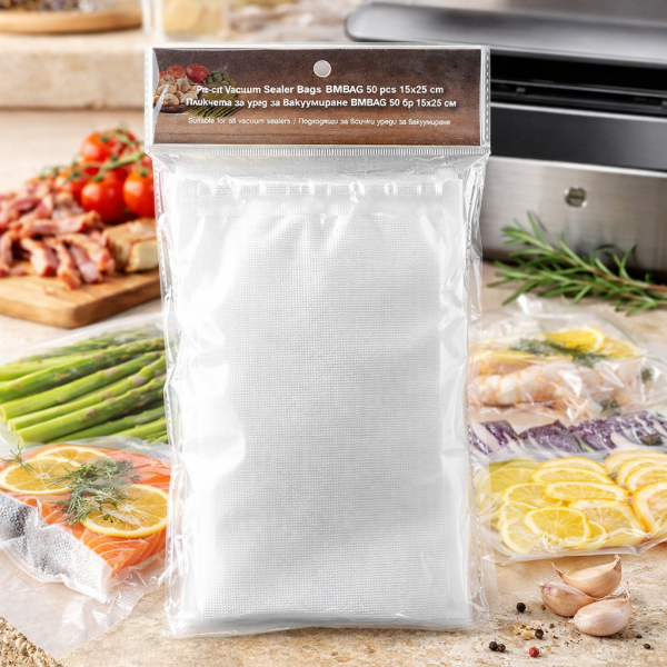 Пликчета за уред за вакуумиране ML-1525 50 бр 15х25 см 1
