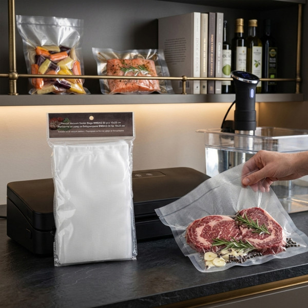 Пликчета за уред за вакуумиране ML-1525 50 бр 15х25 см 2