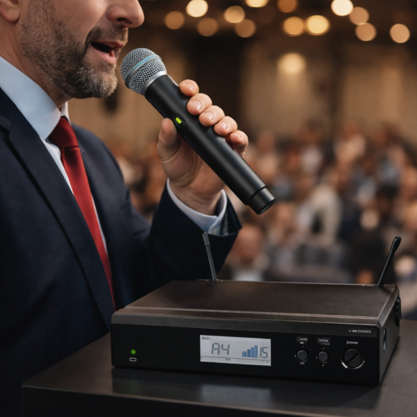 Професионален безжичен вокален микрофон за сцена и студио BLX 3