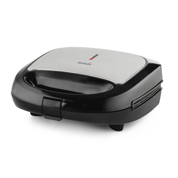Уред за сандвичи и гофрети 2в1 Muhler MH-899D, грил плочa/ белгийска гофрета 7