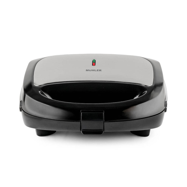 Уред за сандвичи и гофрети 2в1 Muhler MH-899D, грил плочa/ белгийска гофрета 8