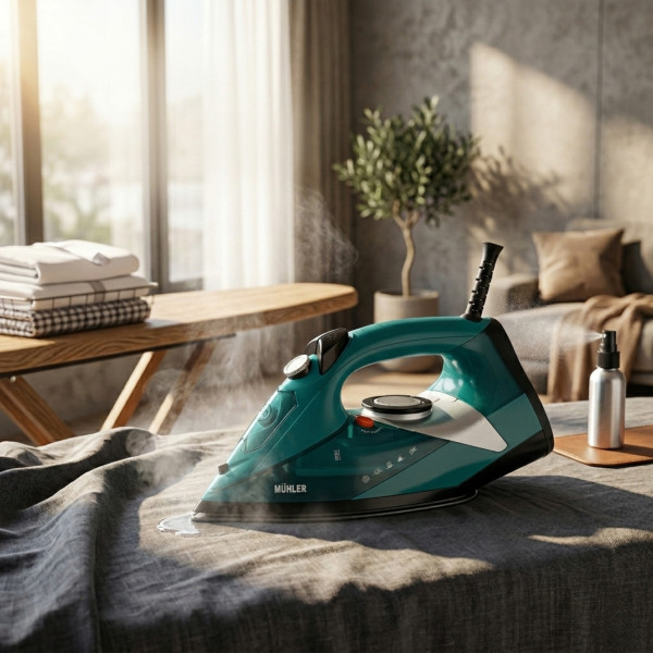 Парна ютия Muhler SI-2730C, 2600W, керамично покритие