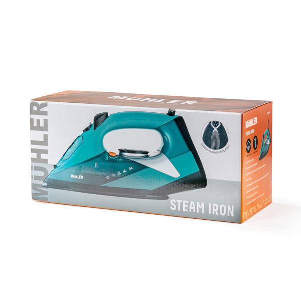 Парна ютия Muhler SI-2730C, 2600W, керамично покритие