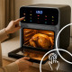 Еър фрайър и фурна 2-в-1, XXL Капацитет 8,5L, 1350W, 10 Програми, LED Тъч дисплей 3