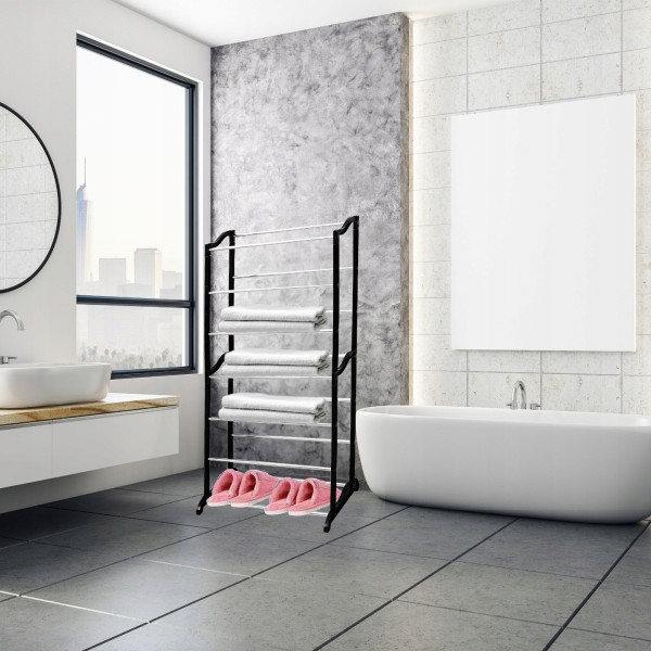 Метален органайзер за обувки XXL, 10 нива, за 30 чифта 9