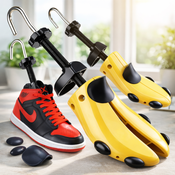 Комплект 2 броя Разширители за обувки, Размер 40-47, Регулируеми по дължина и ширина 1