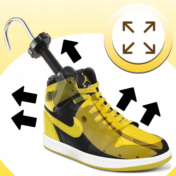 Комплект 2 броя Разширители за обувки, Размер 40-47, Регулируеми по дължина и ширина 6