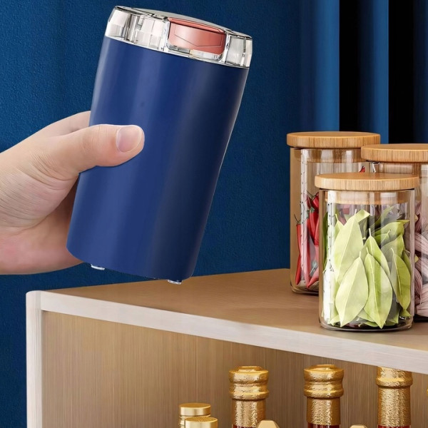 Електрическа Мелачка 3-в-1: За кафе, ядки и подправки, 300W, Неръждаема стомана