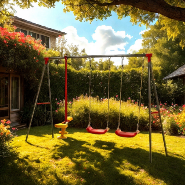 Комплект от 2 люлки и балансираща везна - рецепта за часове забавление