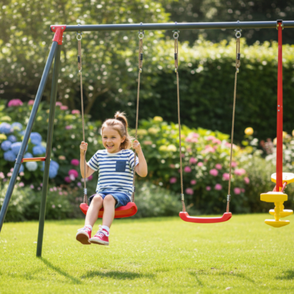 Комплект от 2 люлки и балансираща везна - рецепта за часове забавление
