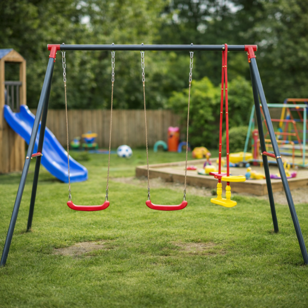 Комплект от 2 люлки и балансираща везна - рецепта за часове забавление