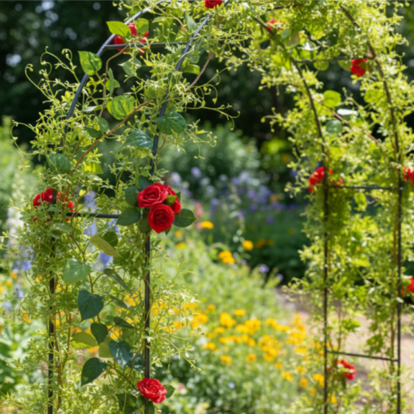 Многофункционална градинска пергола - естетика и стил във всяка градина и събитие