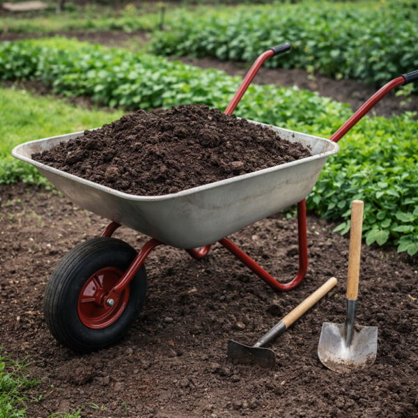 Градинска количка с товаропоносимост 100 кг - голям капацитет и стабилна основа