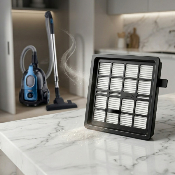 Филтър комплект HEPA и полиестерен за прахосмукачка Muhler MVC-80BS 1