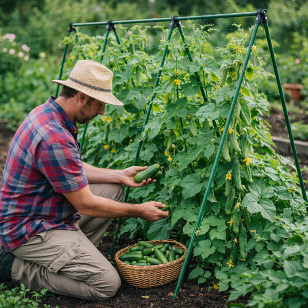Градинска рамка тип пергола - издръжлива и устойчива - 4 броя 1