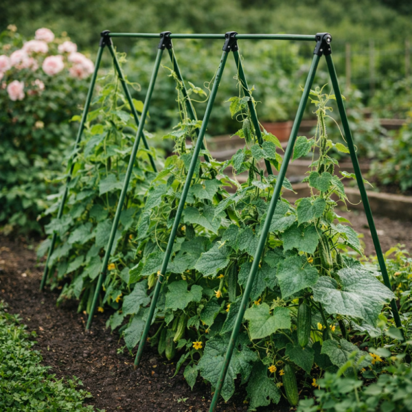 Градинска рамка тип пергола - издръжлива и устойчива - 4 броя 7