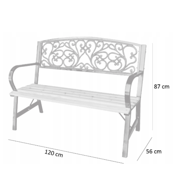 Градинска пейка - функционалност, издръжливост и естетика 11