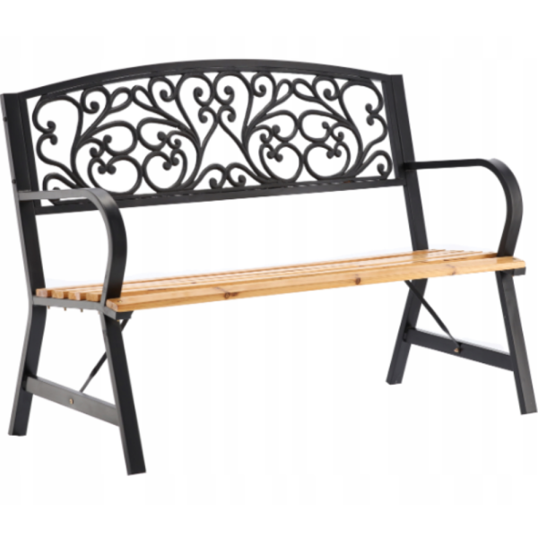 Елегантна градинска пейка GARDEN LINE – здрава болтова конструкция