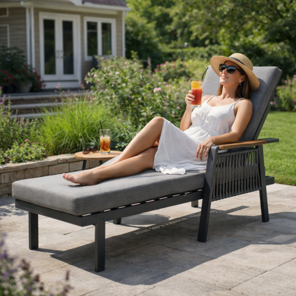 Шезлонг SKOPJE - комфорт, лукс и пълен релакс