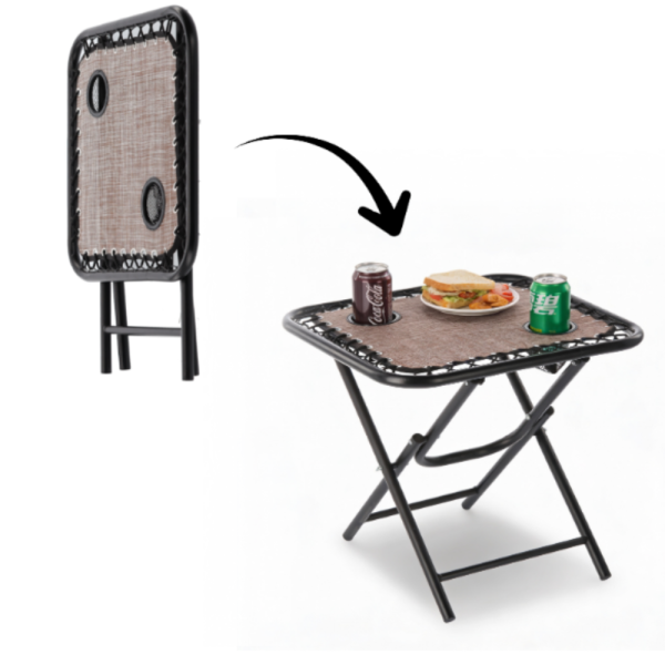 Сгъваема маса - елегантна, функционална и идеална за градина, барбекю или къмпинг