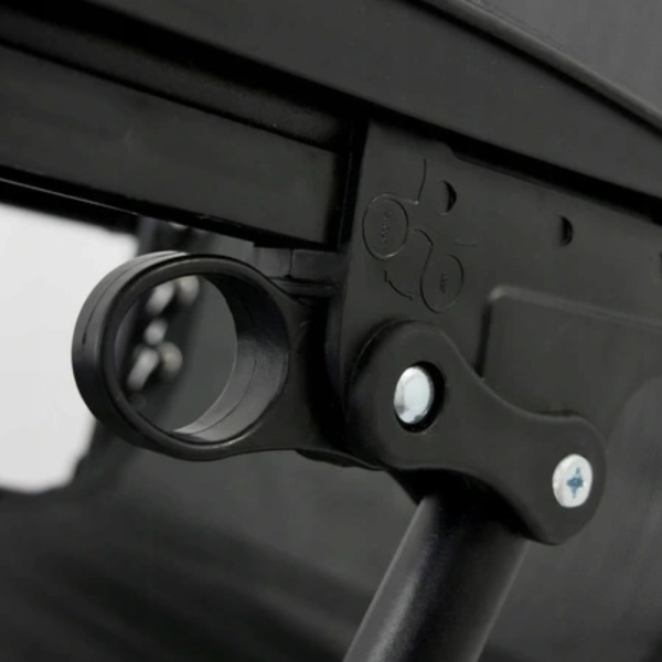 Сгъваем градински шезлонг с възглавница, поставка за напитки и джоб