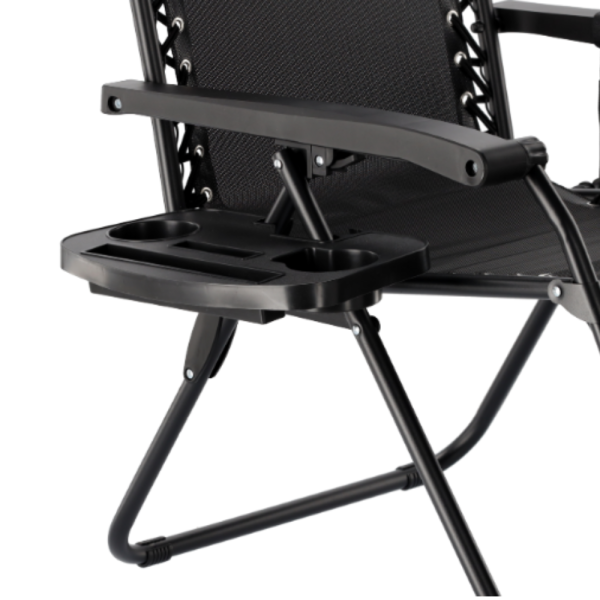 Сгъваем градински шезлонг Zero Gravity - ефект на нулева гравитация за максимален релакс 7