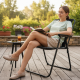 Сгъваем градински стол - стилен, лек и удобен 4