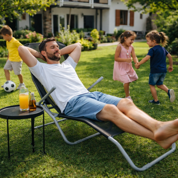 Градински шезлонг - перфектна комбинация от елегантност и практичност