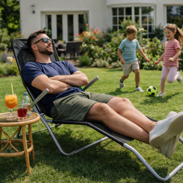 Градински шезлонг - перфектна комбинация от елегантност и практичност