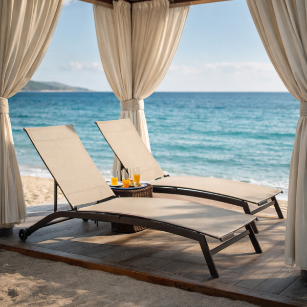 Шезлонг с регулируема облегалка - стил и гарантиран комфорт 1