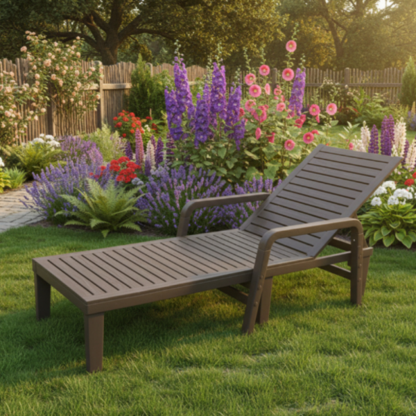 Градински шезлонг - комфорт, издръжливост и стил 10