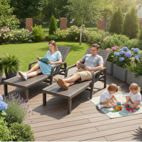 Градински шезлонг - комфорт, издръжливост и стил 8