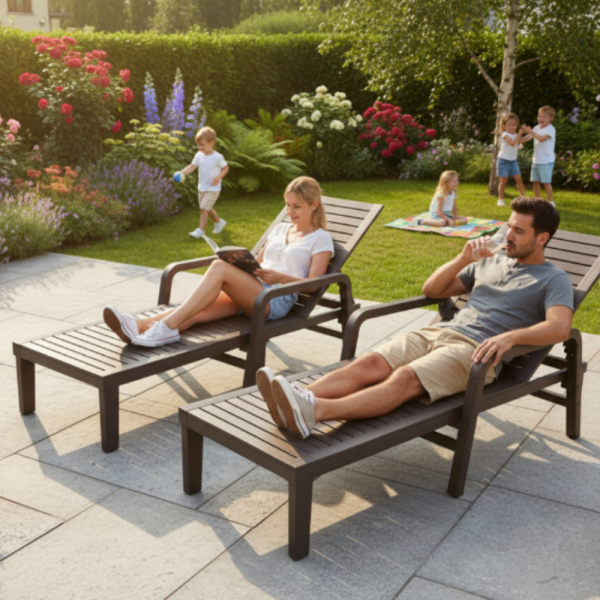 Градински шезлонг - комфорт, издръжливост и стил