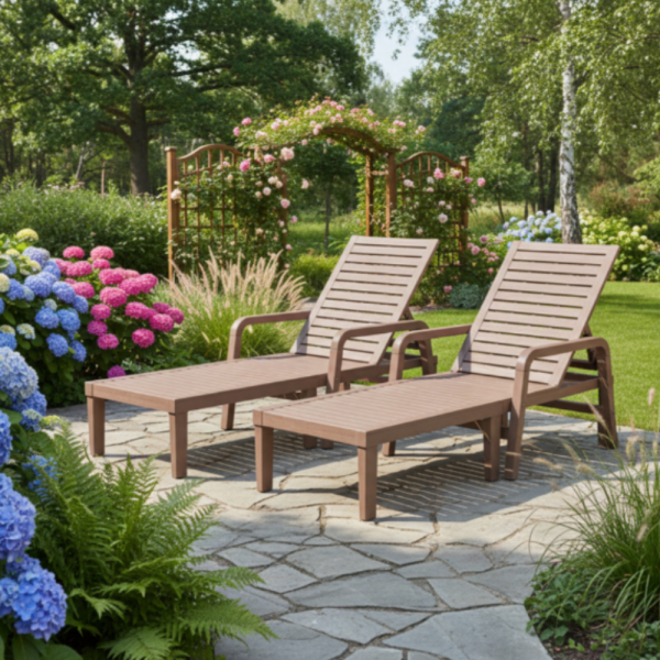Градински шезлонг - комфорт, издръжливост и стил