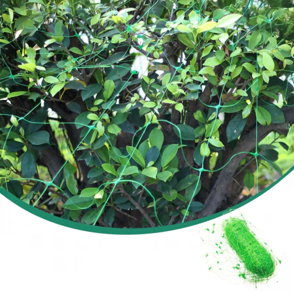 Мрежа за увивни растения и зеленчуци 1.2х20 м, Око 15х17 см – Идеална за краставици, боб, домати и цветя 4