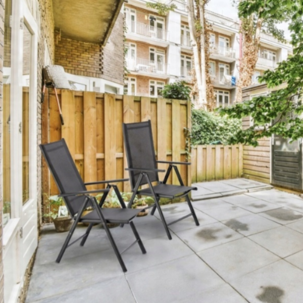 Сгъваем стоманен стол с регулиране на облегалката - издръжливост и елегантен дизайн