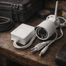Захранващ адаптер за камера - стабилно захранване и работа на камерите
