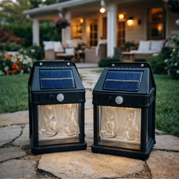 Соларна градинска лампа HW-889C-2 - естествена и енергоспестяваща светлина