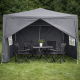 Просторна градинска шатра - стабилна конструкция и водоустойчива рамка 8