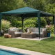 Просторна градинска шатра - стабилна конструкция и водоустойчива рамка 9