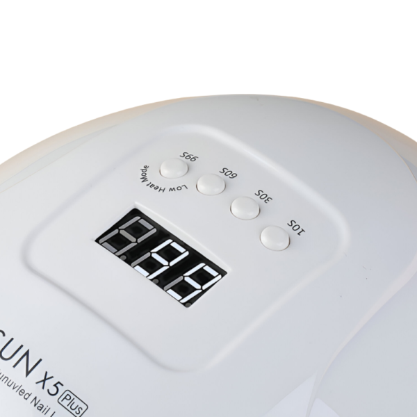Елегантна и компактна UV LED лампа за нокти SUN5 с висока мощност-48W - MK13