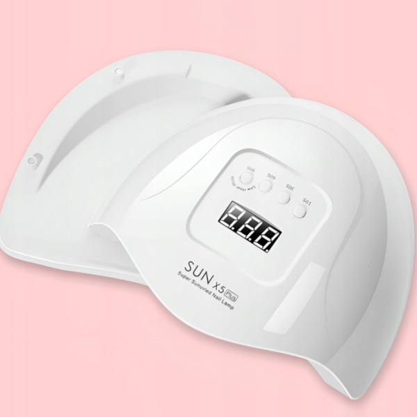 Елегантна и компактна UV LED лампа за нокти SUN5 с висока мощност-48W - MK13 6