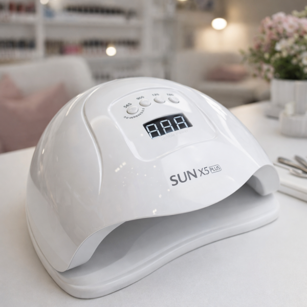 Елегантна и компактна UV LED лампа за нокти SUN5 с висока мощност-48W - MK13