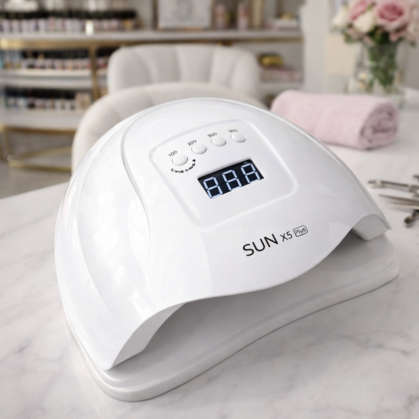 Елегантна и компактна UV LED лампа за нокти SUN5 с висока мощност-48W - MK13 1